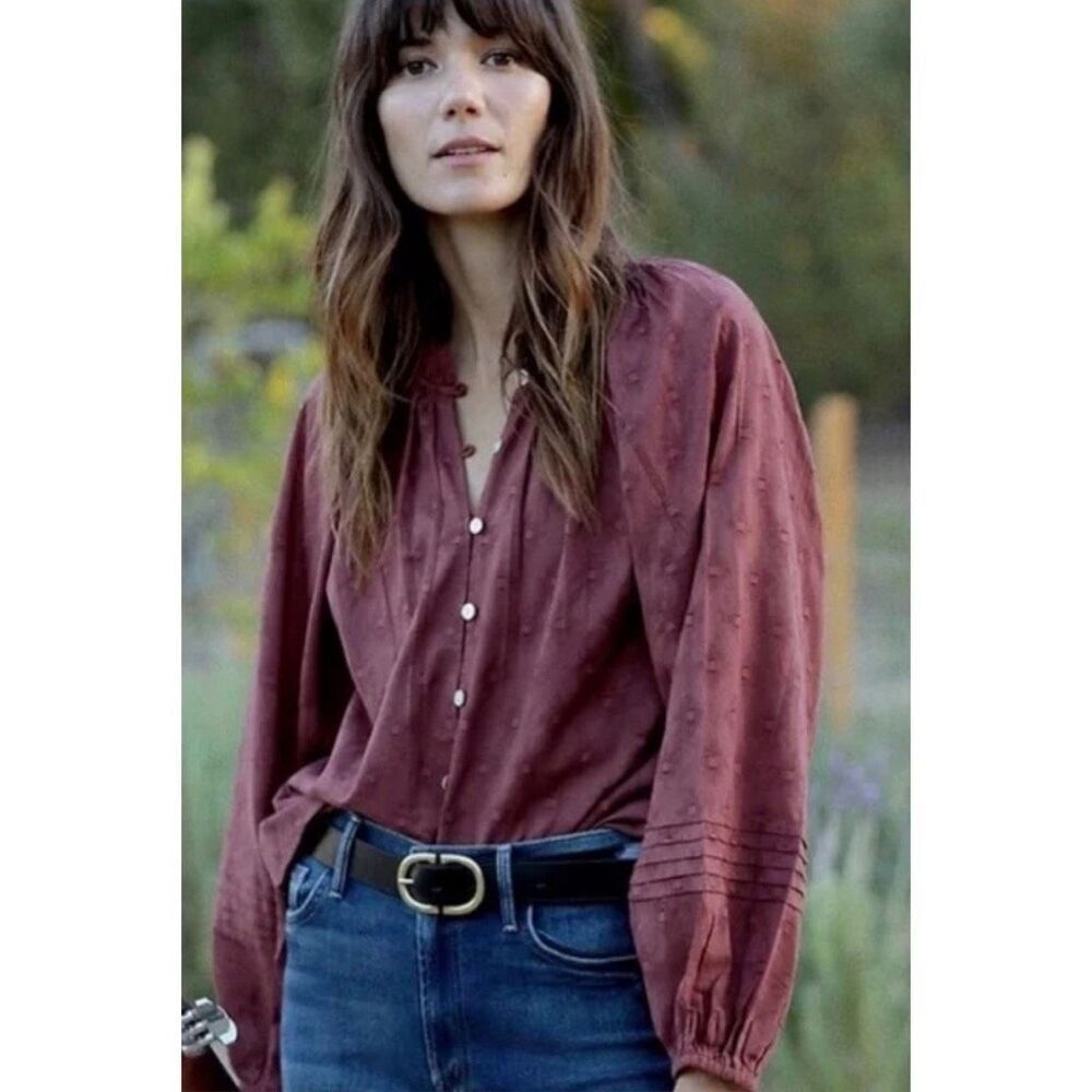Cleobella Antonia Buttondown Blouse Small